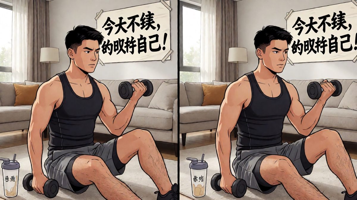 下定决心疯狂减肥