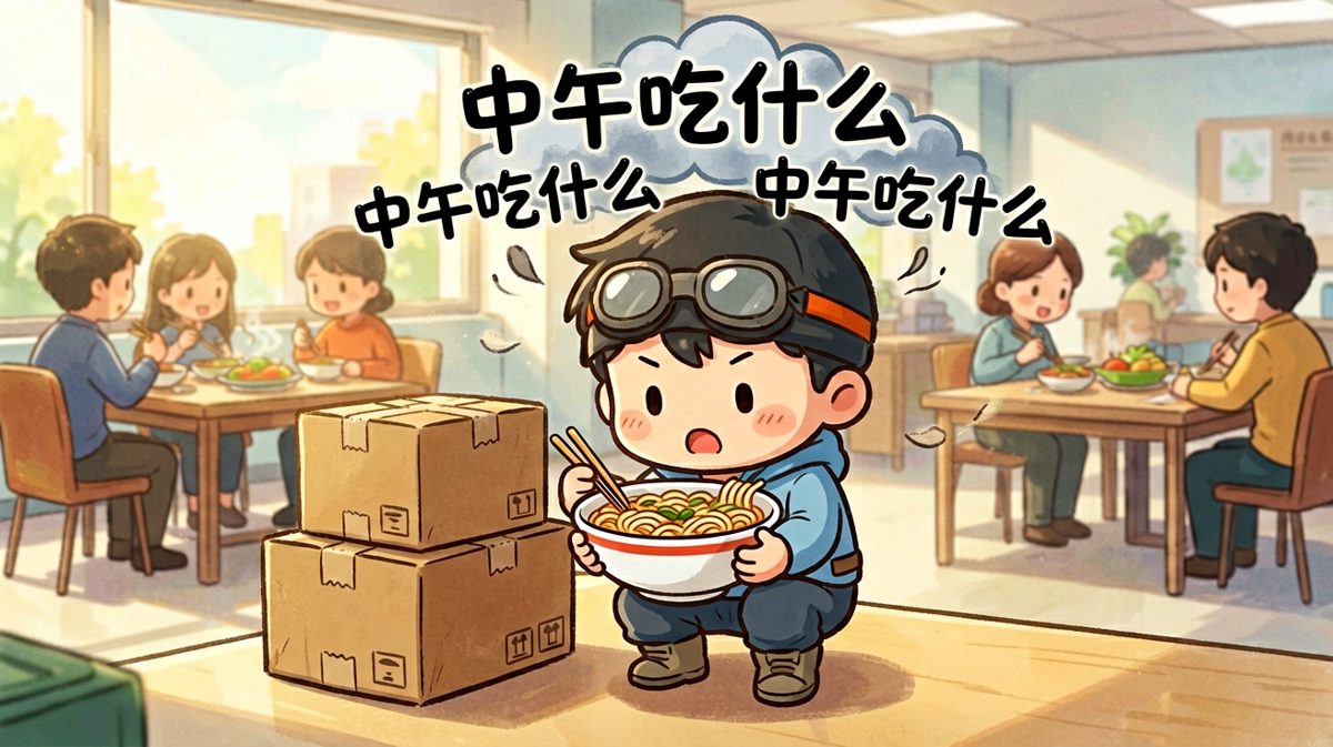每天中午最艰难的决策时刻