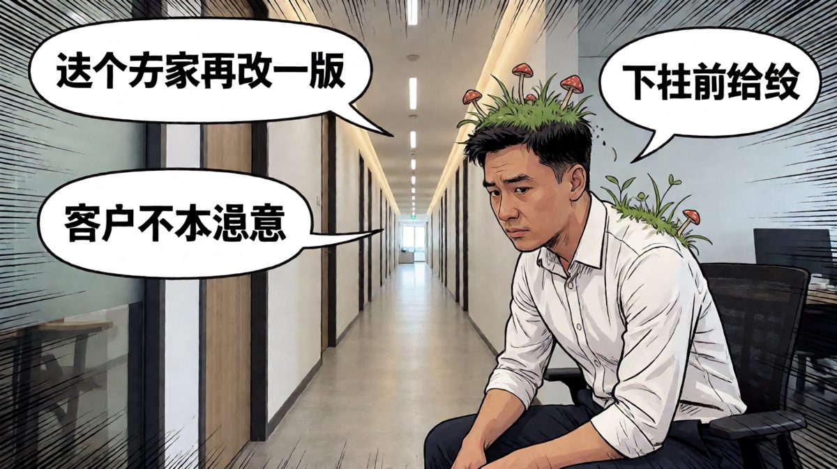 当老板说「简单改一下」的时候。