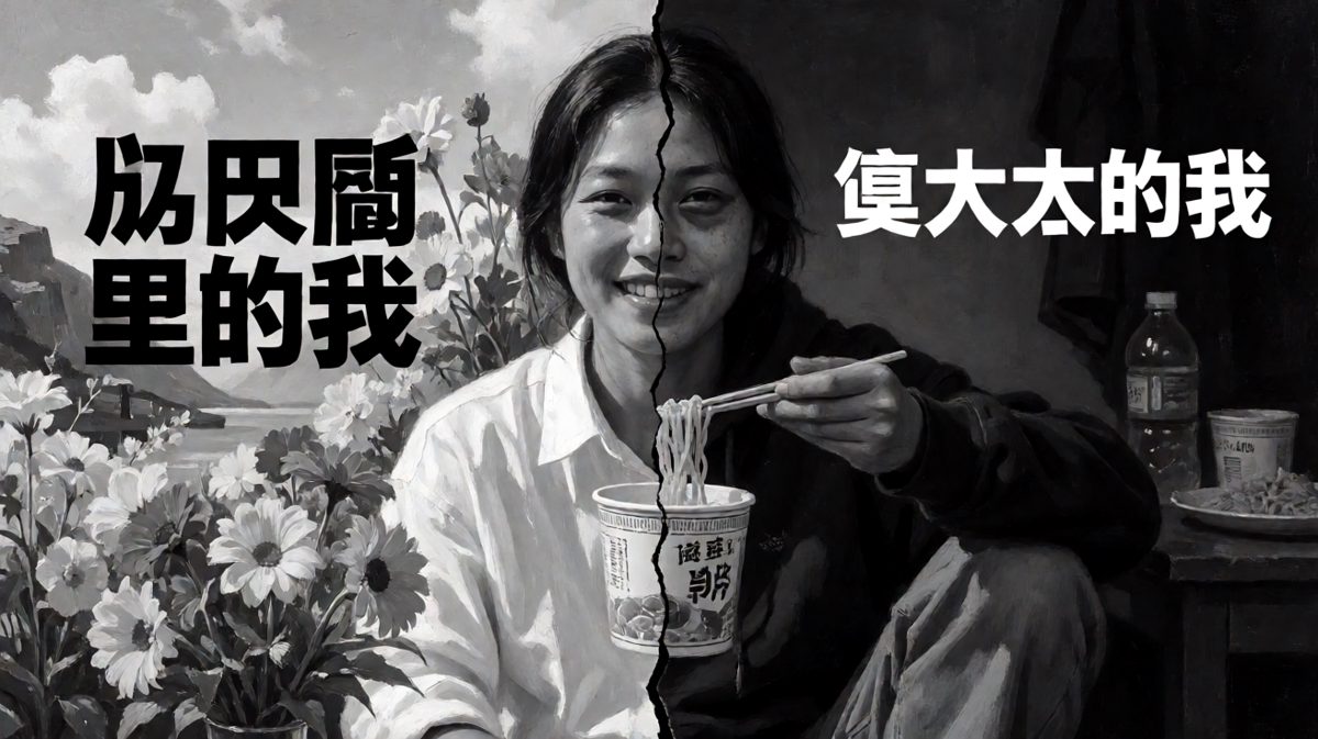我的两点一线：线上人上人，线下床上蹲。