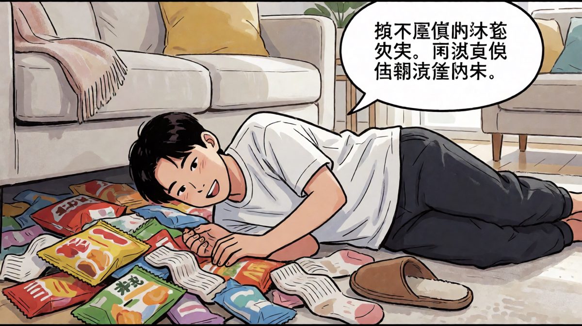 沙发底下找不到，桌底也没有！