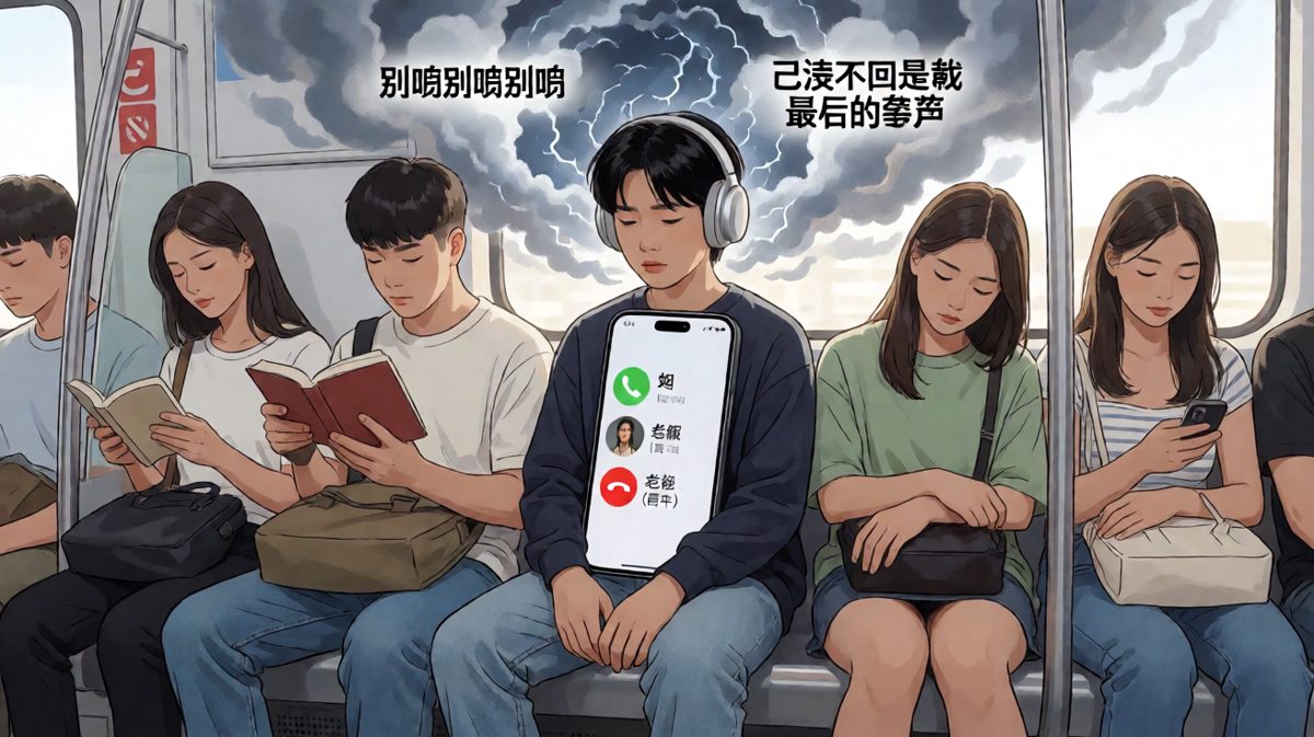 社恐患者的三大恐惧：未知来电、微信群@、同事突然搭话。