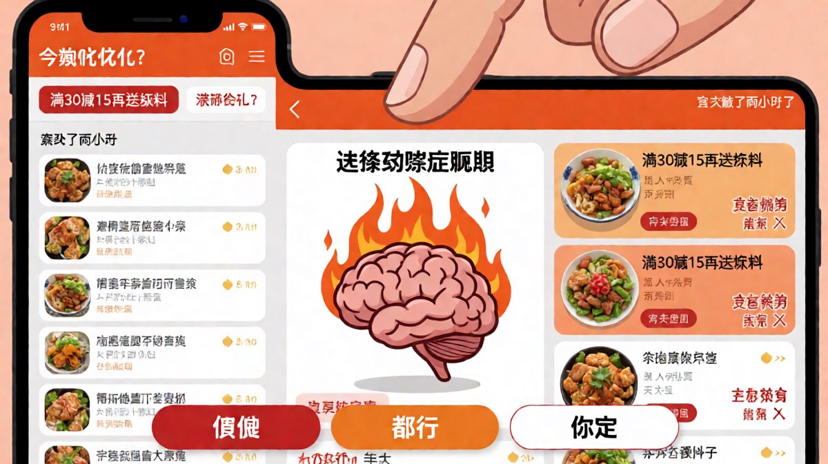 每天最难的哲学问题：今天吃什么，以及为什么还没点。