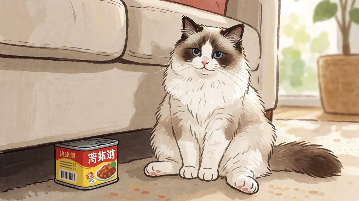 猫：我没藏！这条尾巴不是我的一一它有自己的想法