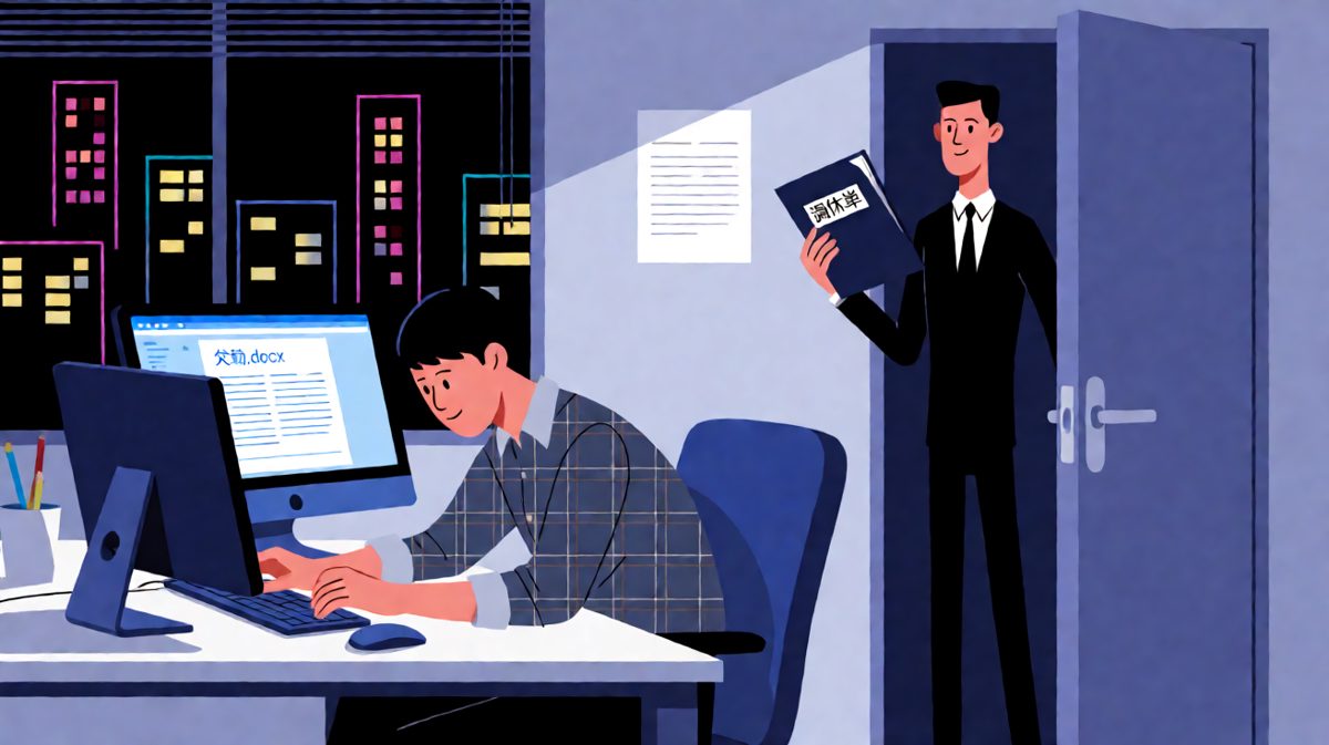 老板许诺按时下班，结果周末继续加班