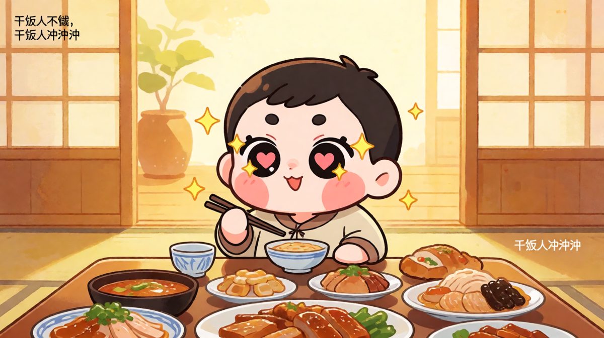 干饭人的信仰：减肥是明天的事