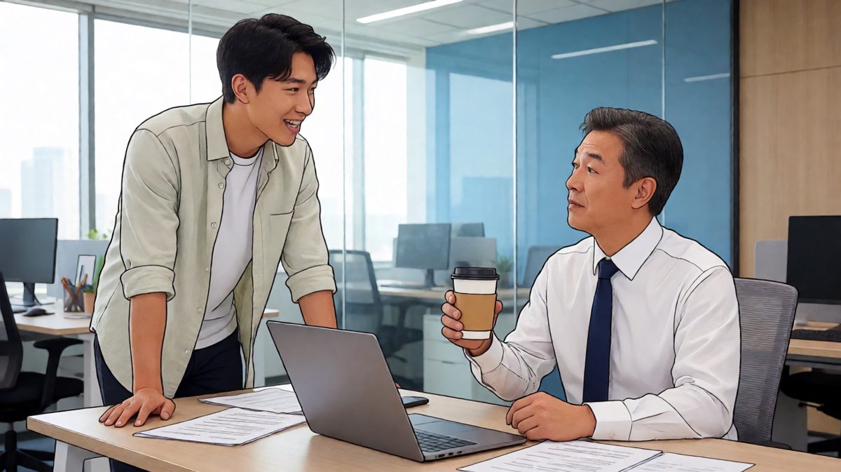 员工：老板我今天加班到凌晨三点……老板：哦，那明天早点来，我九点到。
