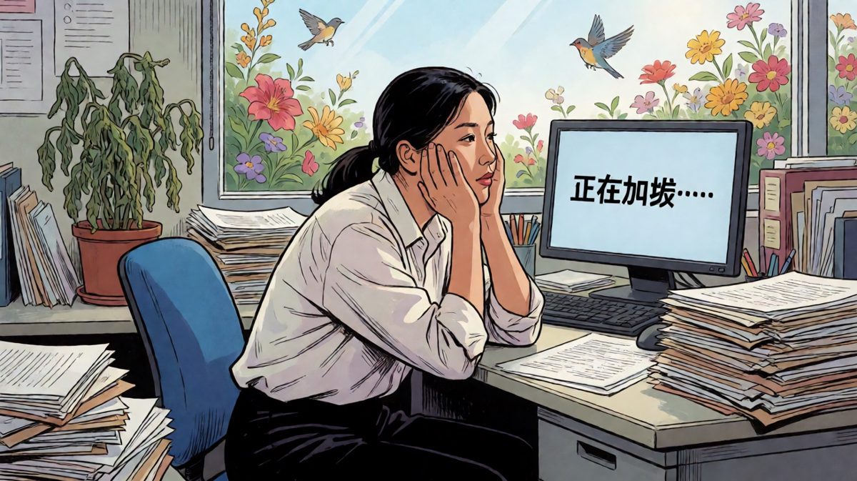身体在上班，灵魂在马尔代夫