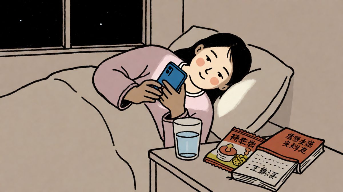 睡前刷手机，一抬眼天亮了