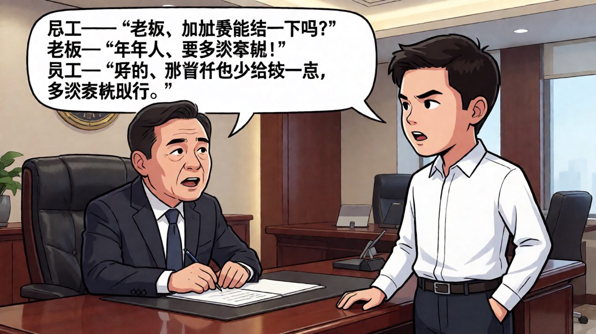 员工用魔法打败魔法，'奉献'反客为主。