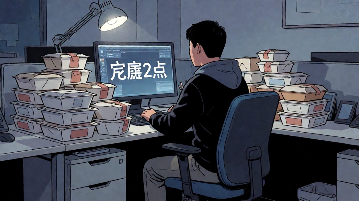 老板说要加班，但我已经灵魂出窍