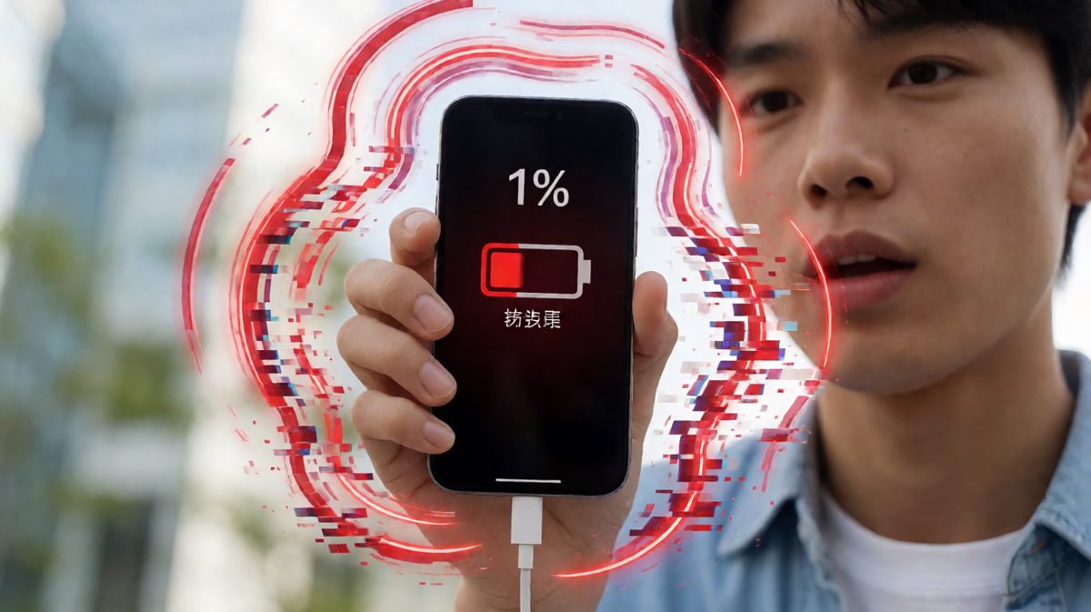 手机1%电量的恐慌，懂的都懂