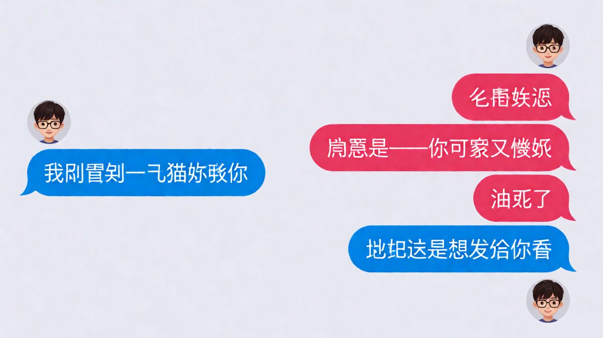 土味情话的反击现场