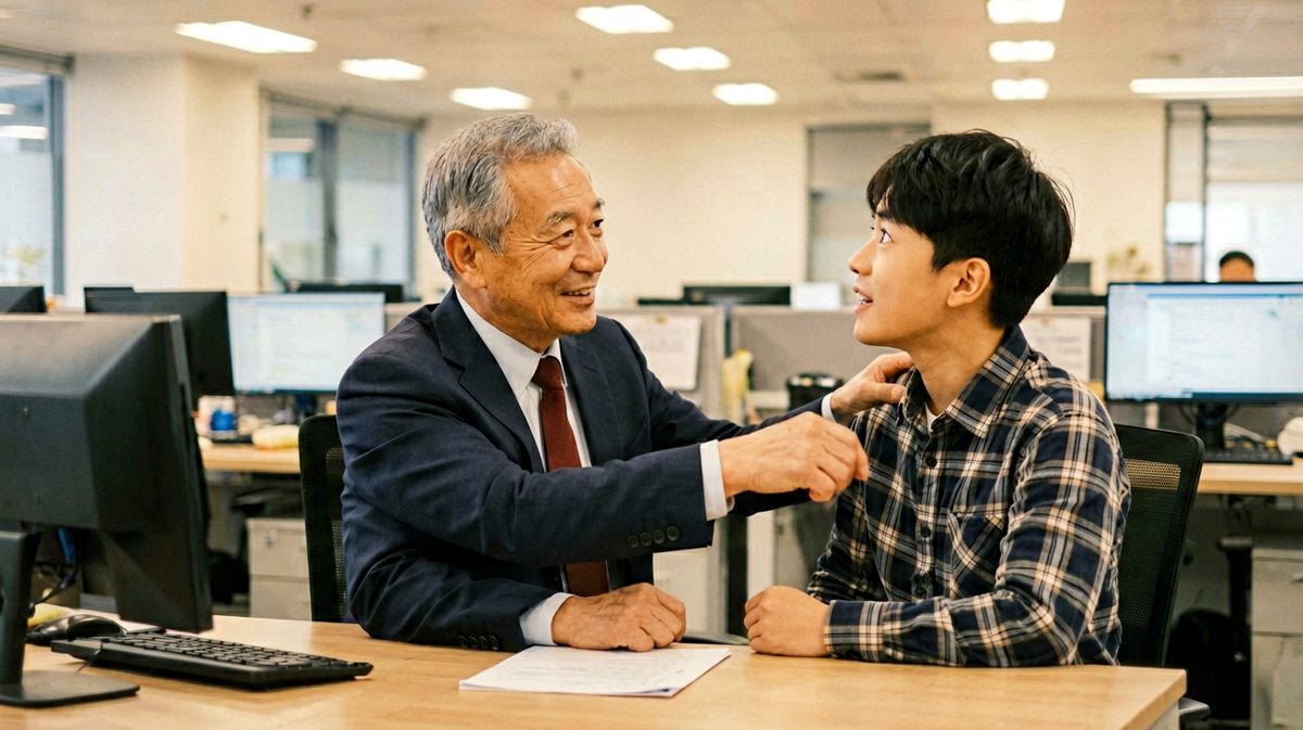 老板拍肩说'年轻人要多锻炼'，员工以为要被重用，结果老板接的是'多锻炼抗压能力'。