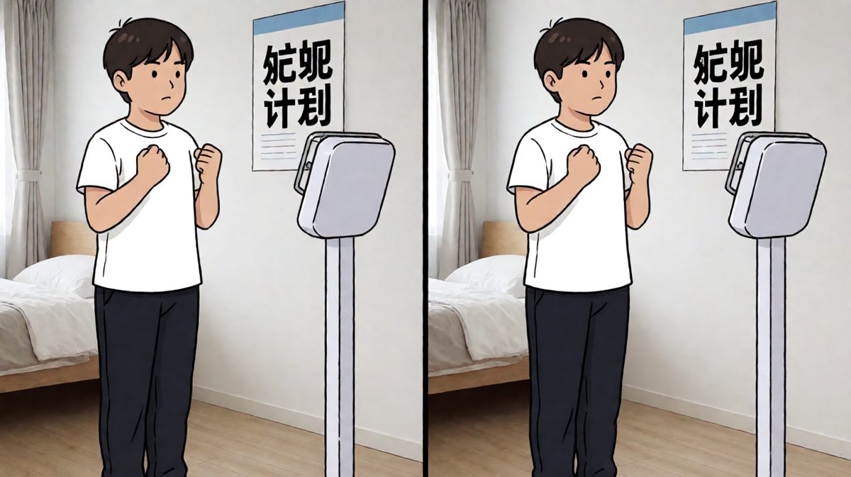 立誓要减肥