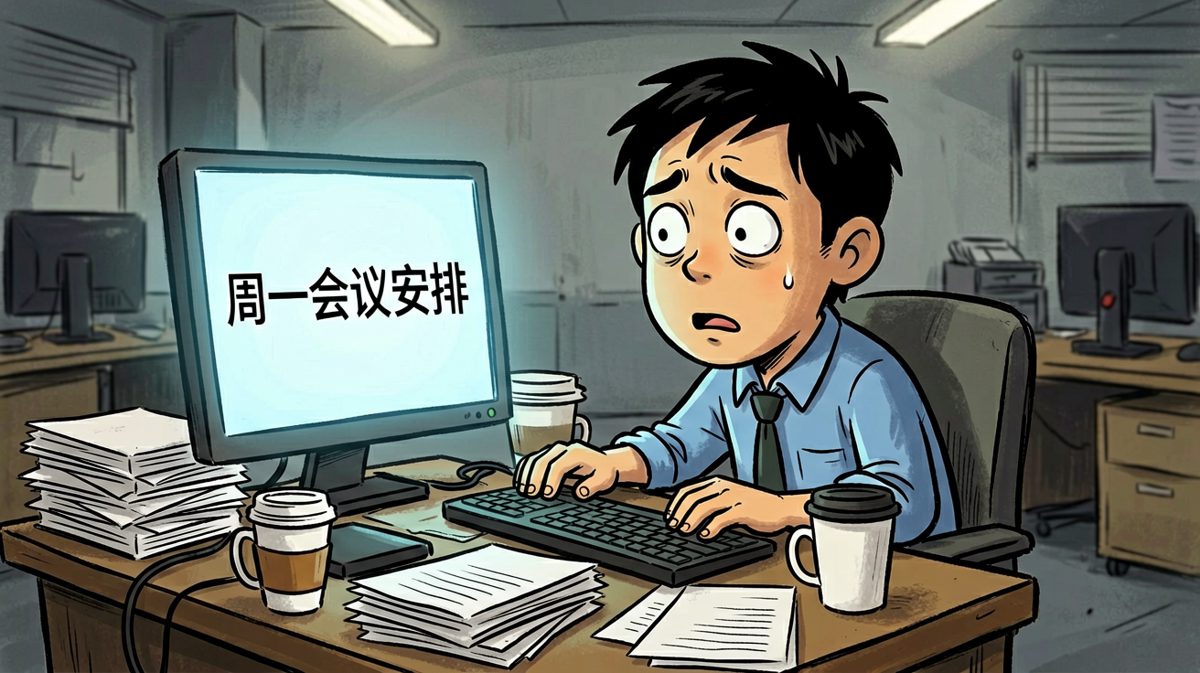 周一早晨的我，灵魂还在床上