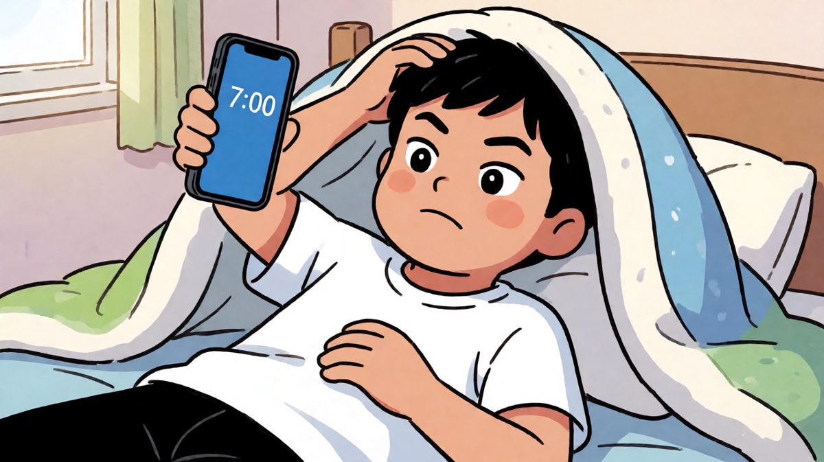 闹钟响了，但我不在乎