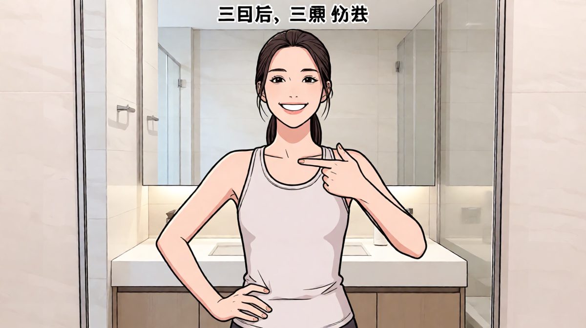 努力有了回报，成功瘦身