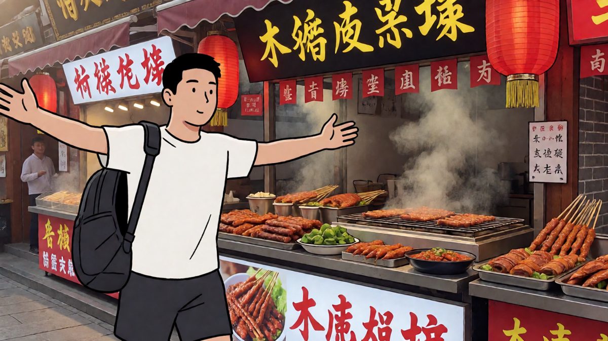 一看到美食，一切努力白费