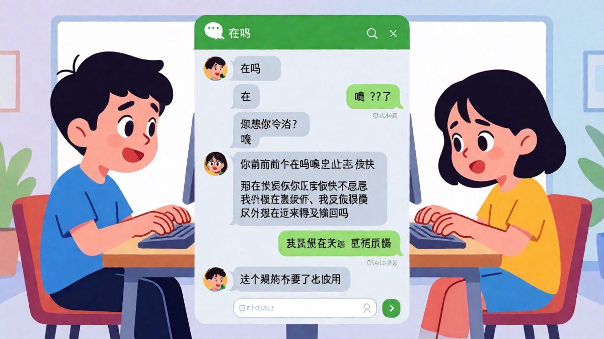 『在吗』二字，是情侣聊天记录里最大的骗局