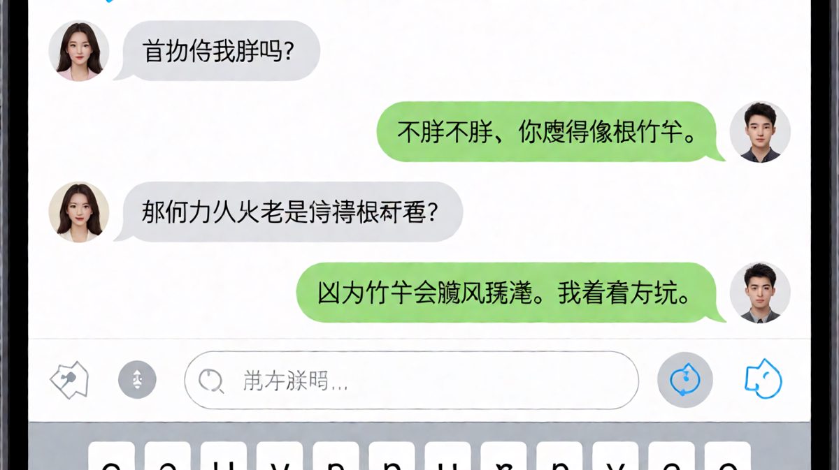 求生欲回答秒变翻车现场，竹竿梗让人哭笑不得。