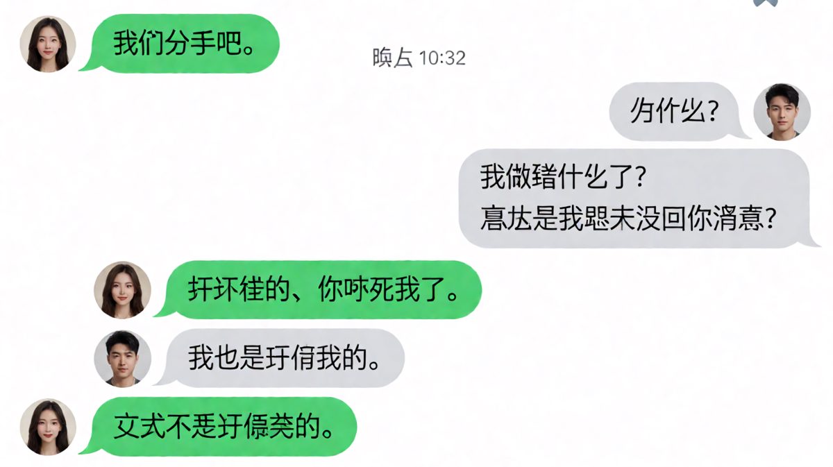 分手玩笑连环套，最后一步直接封神。