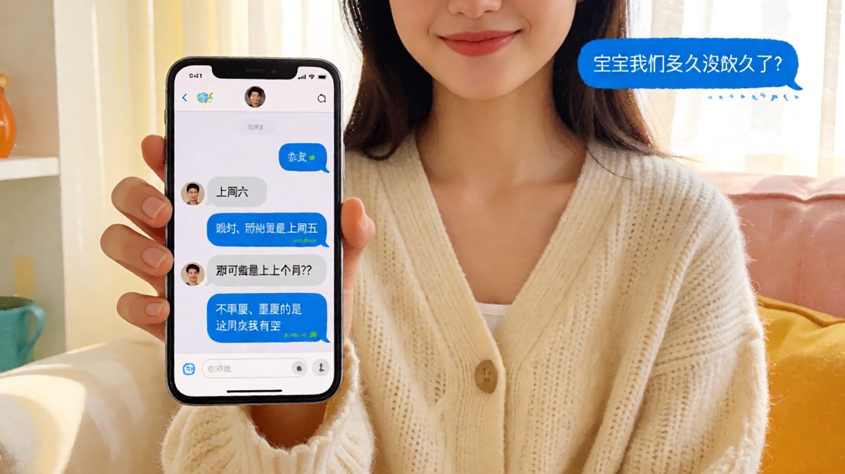 约会记忆混乱：男友的时间线永远是个谜