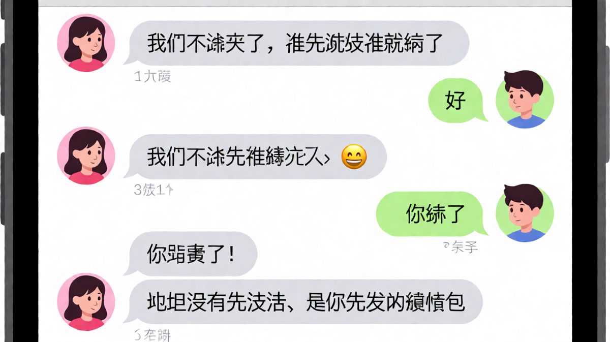 冷战游戏里男生用逻辑碾压女朋友的规则漏洞