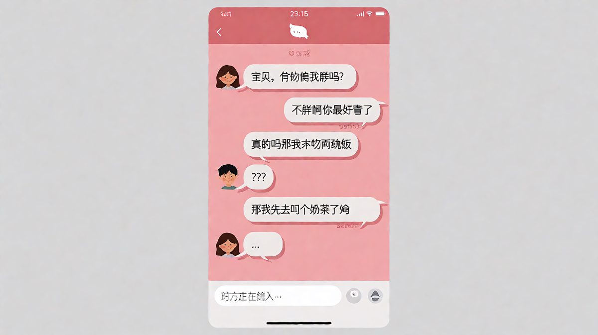 直男的求生欲在奶茶面前不堪一击
