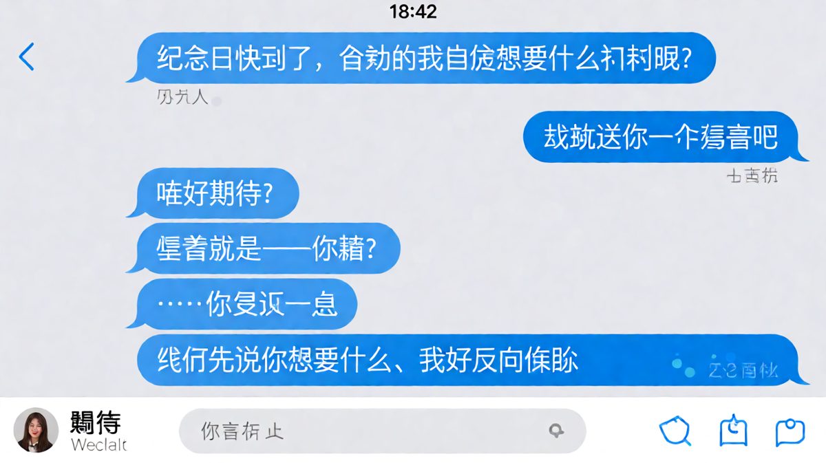 男朋友用排除法给我选礼物，结果把自己排除在外