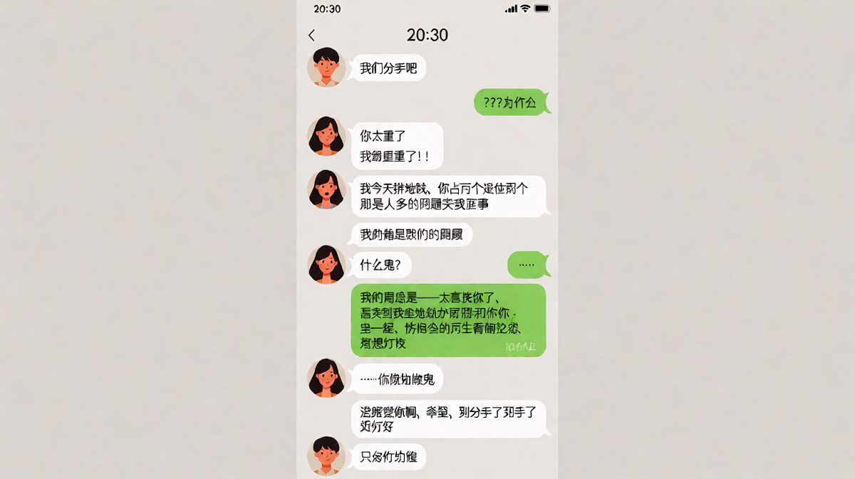 假分手开场，甜到齁的反转收尾，直球王者