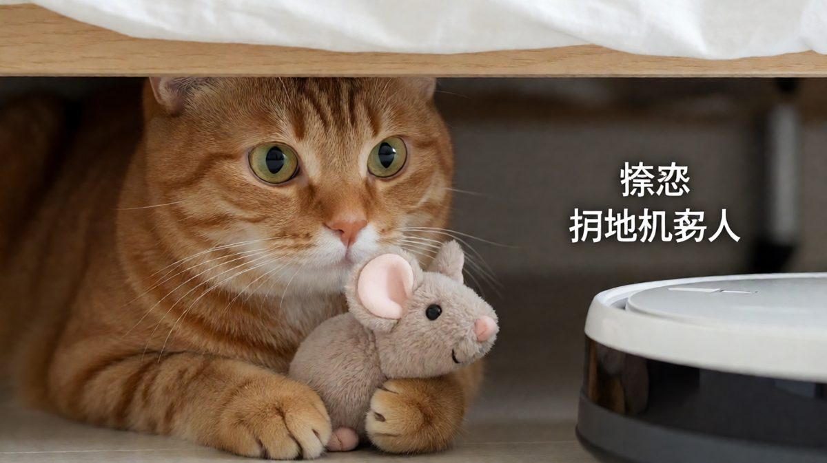 猫：那是外星怪兽！快跑！