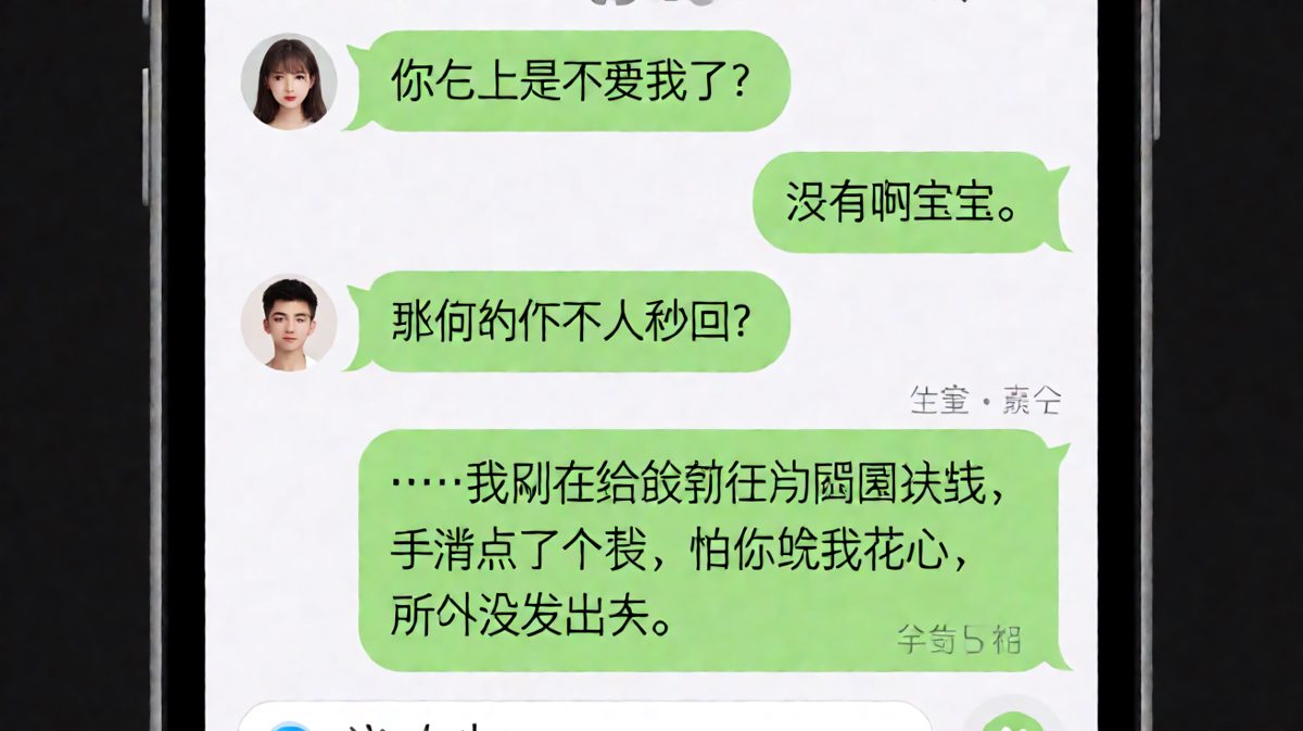 「是不是不爱我了」——结果他在偷偷赞前任朋友圈