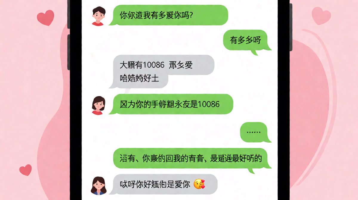 直男的土味情话反击战