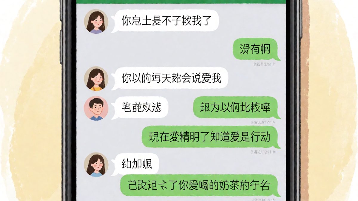 以前傻现在精明