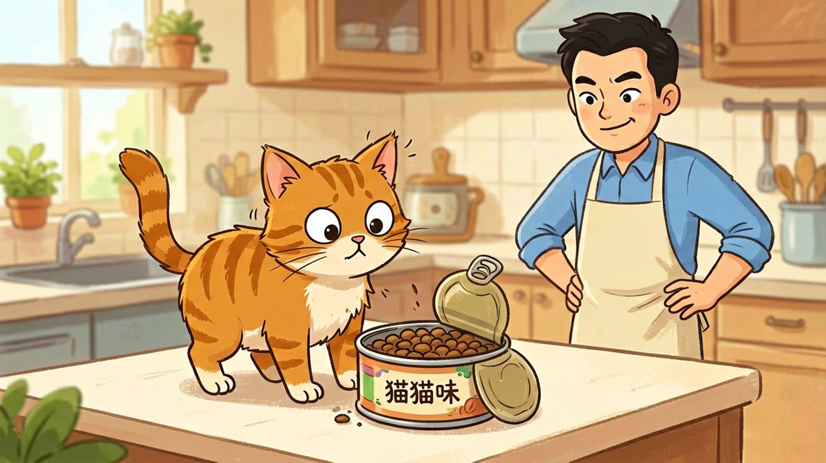 当铲屎官发现你在偷吃他的限量版猫粮