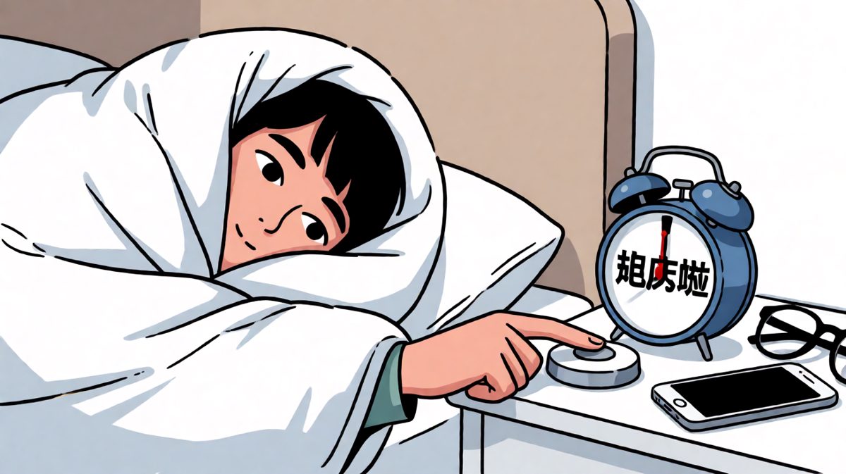 再睡五分钟……就五分钟……