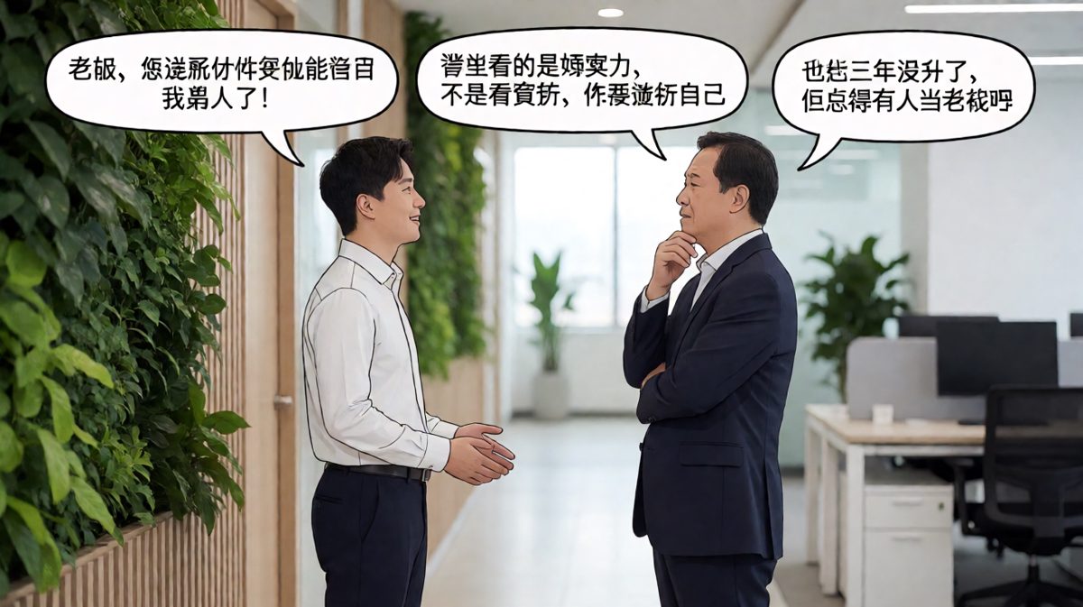 晋升看实力——老板自己三年了也没动过