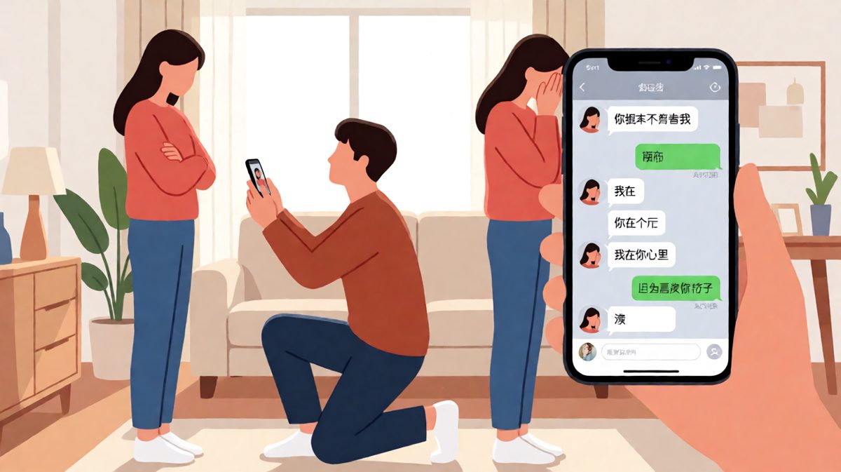 跪地不是认错是认错，反转相册里全是她的丑照