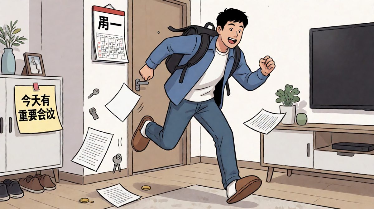 出门的一瞬间，命运给我开了个玩笑