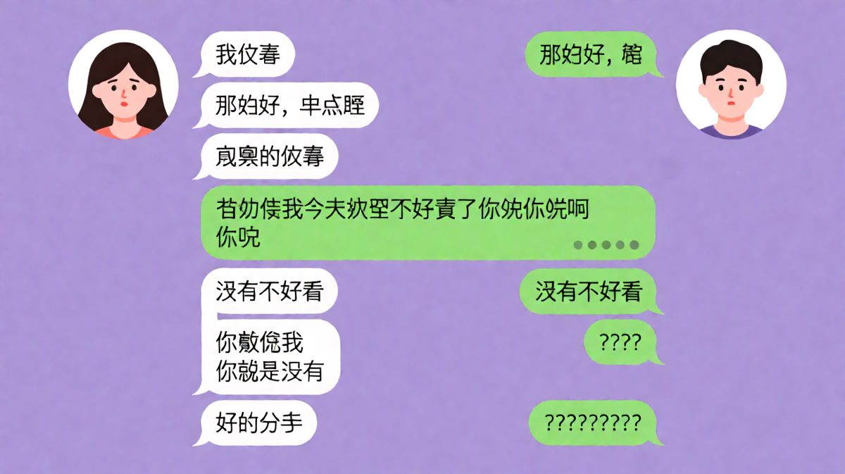 没事这两个字等于有事