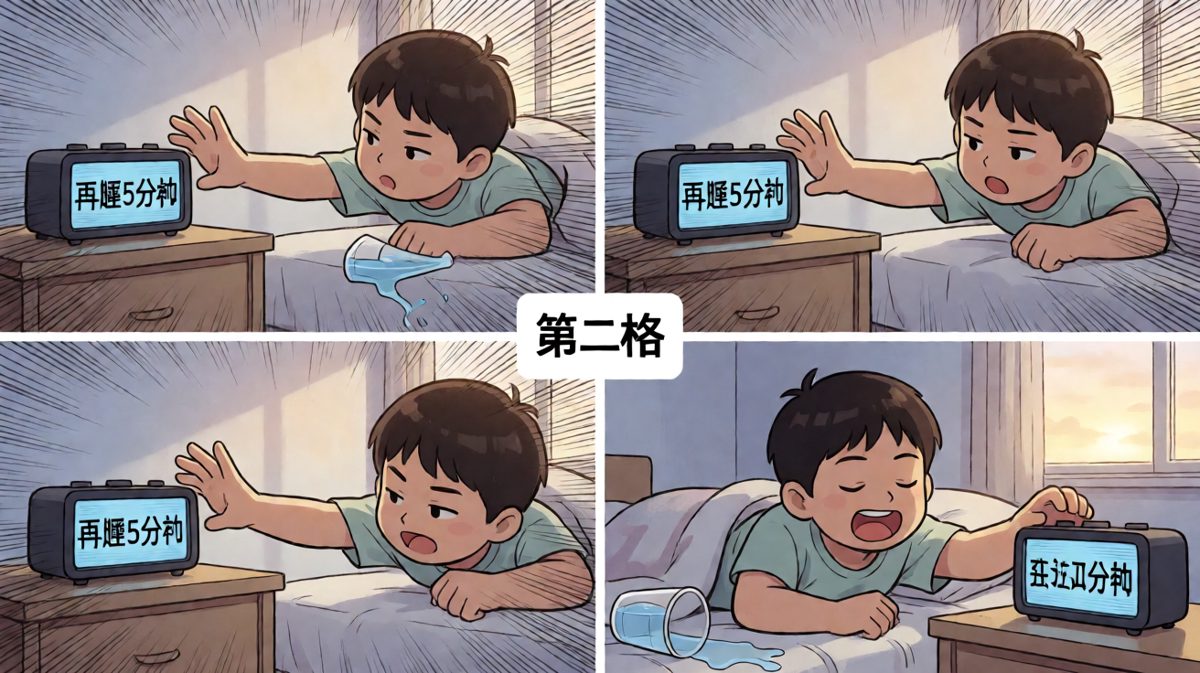 关掉闹钟只是第一步，真正的战争才开始