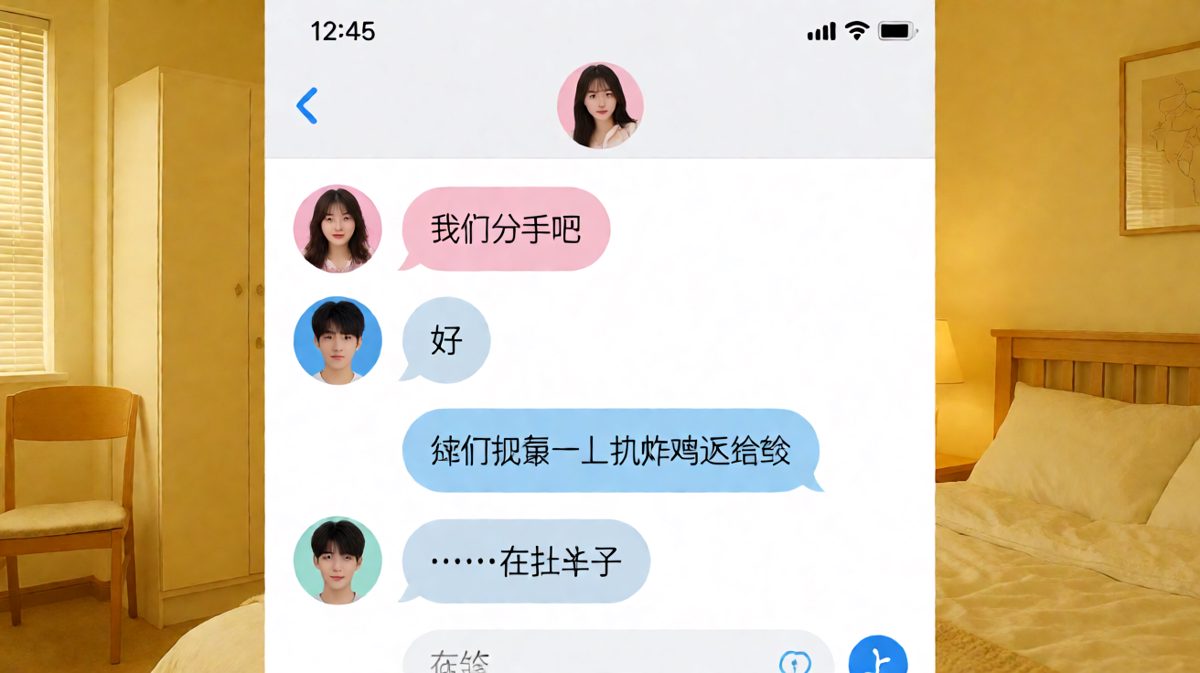 分手宣言的终极反转：原来只是一块炸鸡