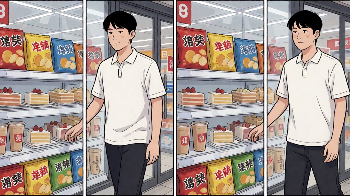 路过零食店的心理挣扎
