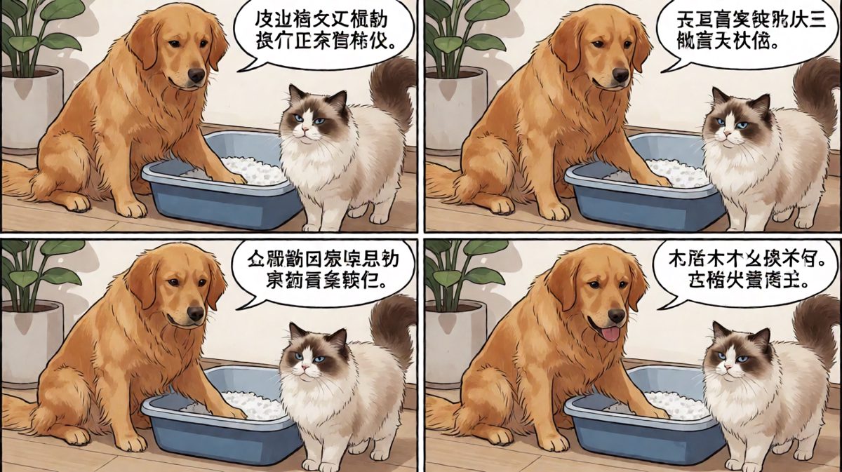 狗：我怀疑你在针对我，但我先学学怎么当猫