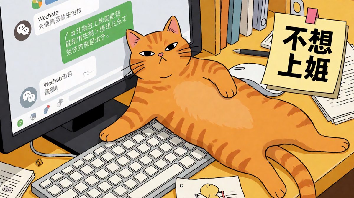 周一早上的我：已老实，求放过