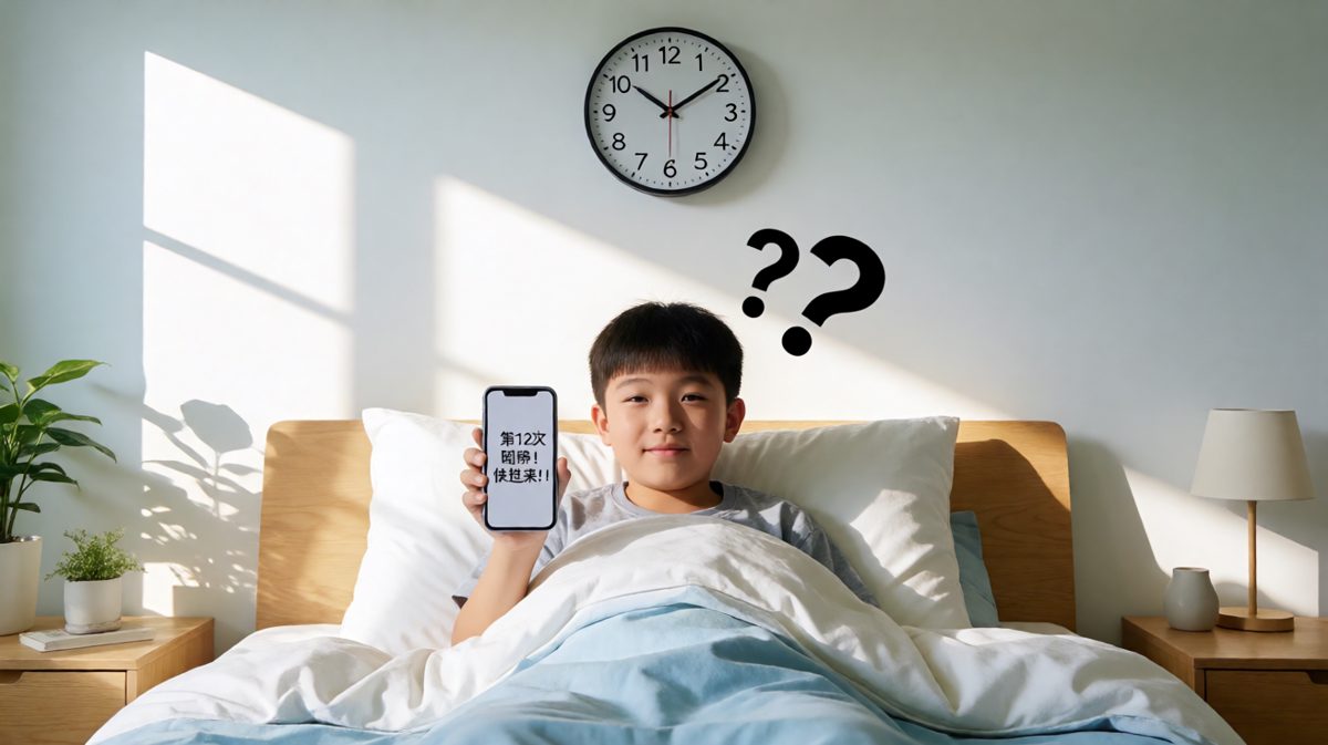 迷糊中看了眼时间，瞬间灵魂出窍