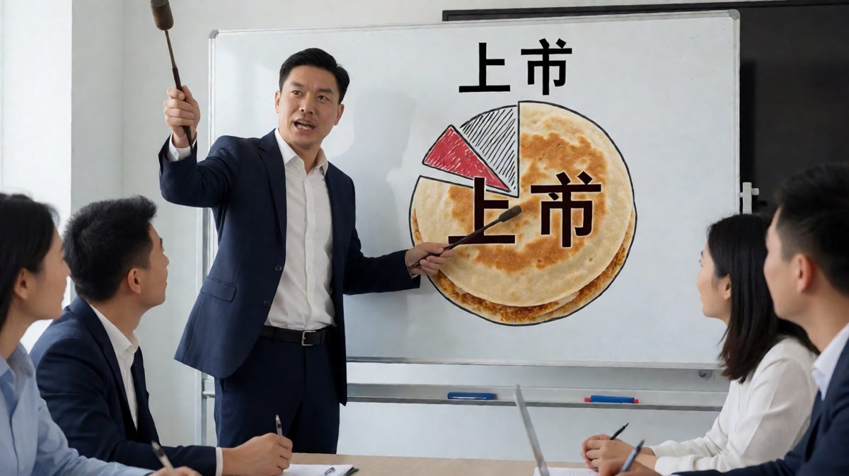 老板画饼说上市，原来饼是煎饼果子