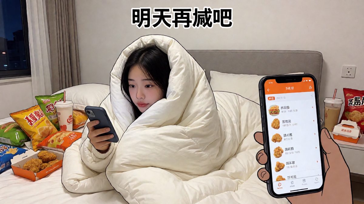 减肥第一天的结局：暴饮暴食加悔恨