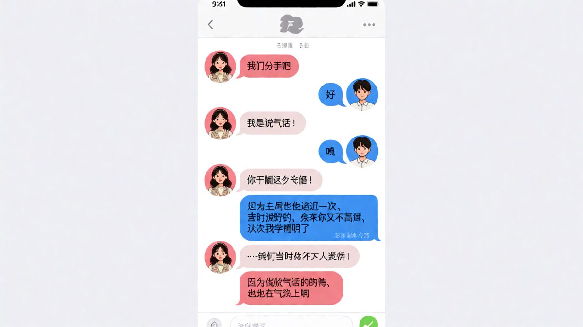 前任级智慧：气话也值得认真回应？